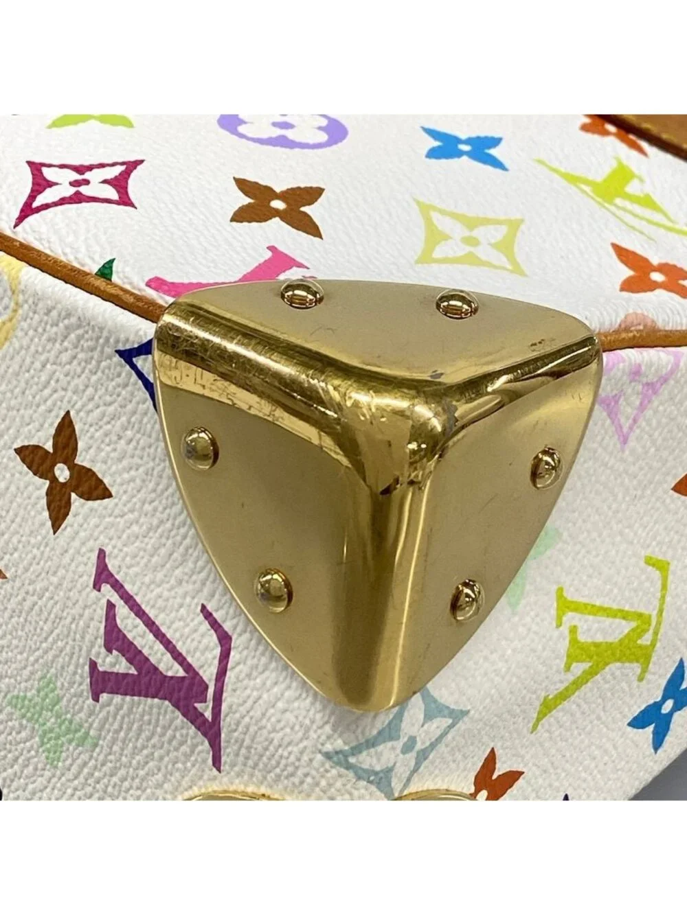 Louis Vuitton Shoulder Bag Monogram Multicolor Boulogne Blanc